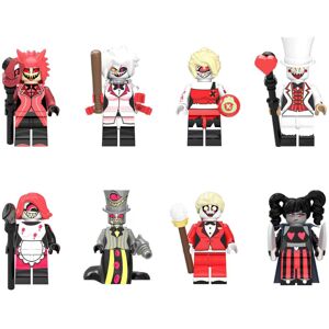 Unbranded 8PCS Hazbin Hotel Cartoon Anime Hero Horror Toy Mini Figures Unbranded 8PCS Hazbin Hotel Cartoon Anime Hero Horror Toy Mini Figures