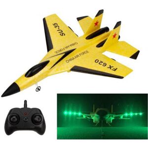 Maxpower (Yellow) 2.4G Glider RC Drone Flanker-E SU35 Fixed Wing Airplane Remote Control Maxpower (Yellow) 2.4G Glider RC Drone Flanker-E SU35 Fixed Wing Airplane Remote Control