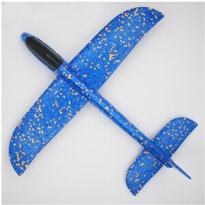 Maxpower (WJ02-blue) 48 CM Hand Throw Airplane EPP Foam Launch fly Glider Planes Model Ai Maxpower (WJ02-blue) 48 CM Hand Throw Airplane EPP Foam Launch fly Glider Planes Model Ai