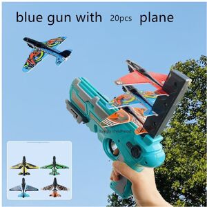 Maxpower (blue gun 20 plane) Gun Airplane Launcher Toy Airplane Gun Foam & Plastic Plane Maxpower (blue gun 20 plane) Gun Airplane Launcher Toy Airplane Gun Foam & Plastic Plane