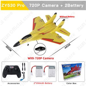 Maxpower (Russian Federation, ZY530 720P Yellow 2B) RC Plane SU35 2.4G With LED Lights Ai Maxpower (Russian Federation, ZY530 720P Yellow 2B) RC Plane SU35 2.4G With LED Lights Ai