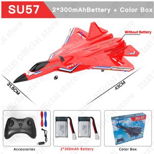 Maxpower (United States, SU57 Red 2B Box) RC Plane SU35 2.4G With LED Lights Aircraft Rem Maxpower (United States, SU57 Red 2B Box) RC Plane SU35 2.4G With LED Lights Aircraft Rem
