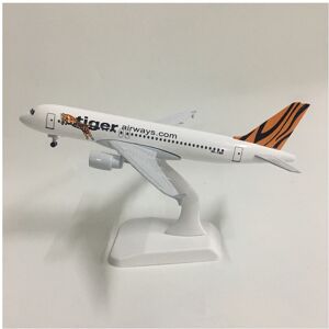 Maxpower (20CM Tiger A320) JASON TUTU 20cm Plane Model Airplane Model Tiger Airways Airbu Maxpower (20CM Tiger A320) JASON TUTU 20cm Plane Model Airplane Model Tiger Airways Airbu