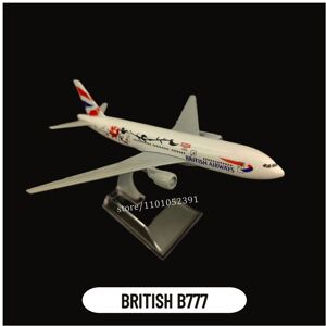 Maxpower (137.BRITISH B777) Scale 1:400 Metal Aircraft Model, TURKISH B777 Airplane Dieca Maxpower (137.BRITISH B777) Scale 1:400 Metal Aircraft Model, TURKISH B777 Airplane Dieca