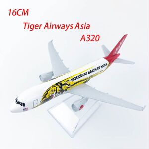 Maxpower (A) 16cm Tiger Airways Asia A320 Diecast Airplane Model Alloy Plane Static Maxpower (A) 16cm Tiger Airways Asia A320 Diecast Airplane Model Alloy Plane Static
