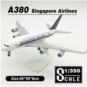 Maxpower (With Box-A380, China) Scale 1/350 20cm Singapore Airlines A380 Metal Diecast Ai Maxpower (With Box-A380, China) Scale 1/350 20cm Singapore Airlines A380 Metal Diecast Ai