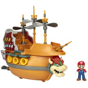 SUPER MARIO Deluxe Bowser's Air Ship Playset with Mario Action Figure ? Authenti SUPER MARIO Deluxe Bowser's Air Ship Playset with Mario Action Figure ? Authenti