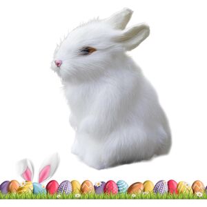 Unbranded (White) Bunny Plush,Easter Rabbit Toy Baby Bunny Bedtime Stuffed Animal Plush Unbranded (White) Bunny Plush,Easter Rabbit Toy Baby Bunny Bedtime Stuffed Animal Plush