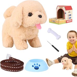 Unbranded (Golden Retriever) Walking Toy Dog - Barking Plush Electronic Pet,Electronic Int Unbranded (Golden Retriever) Walking Toy Dog - Barking Plush Electronic Pet,Electronic Int