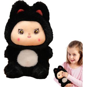 Unbranded (Black) Bunny Stuffed Animal,Soft Stuffed Plush Toy - 9.84 inches Portable Indoo Unbranded (Black) Bunny Stuffed Animal,Soft Stuffed Plush Toy - 9.84 inches Portable Indoo