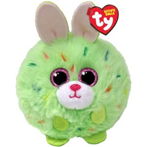 TY Puffies Kiwi The Bunny Beanie Balls Adorable Soft Plush TY Puffies Kiwi The Bunny Beanie Balls Adorable Soft Plush