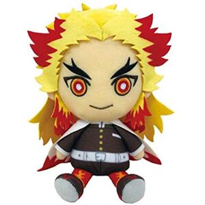 Bandai Demon Slayer Kimetsu no Yaiba Chibi Plush - Kyojuro Rengoku Bandai Demon Slayer Kimetsu no Yaiba Chibi Plush - Kyojuro Rengoku