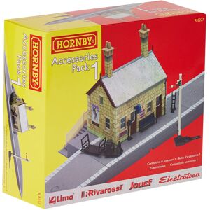 Hornby R8227 OO Gauge Building Extension Pack 1, Model Train Accessories for Add Hornby R8227 OO Gauge Building Extension Pack 1, Model Train Accessories for Add