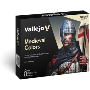 Vallejo Model Color Medieval Colors Acrylic Paint Set - Assorted Colours (Pack o Vallejo Model Color Medieval Colors Acrylic Paint Set - Assorted Colours (Pack o