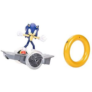 Sonic the Hedgehog Speed RC Vehicle, Includes 6? / 15cm Articulated Sonic Figure Sonic the Hedgehog Speed RC Vehicle, Includes 6? / 15cm Articulated Sonic Figure