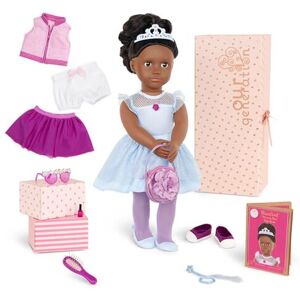 Our Generation - 46 cm Floral Fashion Starter Doll - Rosalind - Dark Brown Hair Our Generation - 46 cm Floral Fashion Starter Doll - Rosalind - Dark Brown Hair