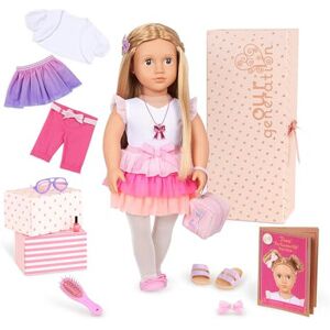 Our Generation - 46 cm - Bow-Themed Fashion Starter Doll - Thea - Blond Hair & H Our Generation - 46 cm - Bow-Themed Fashion Starter Doll - Thea - Blond Hair & H