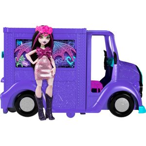 Monster Cable High Draculaura Doll and Playset, Fangtastic Rockin? Food Truck with Pul Monster Cable High Draculaura Doll and Playset, Fangtastic Rockin? Food Truck with Pul