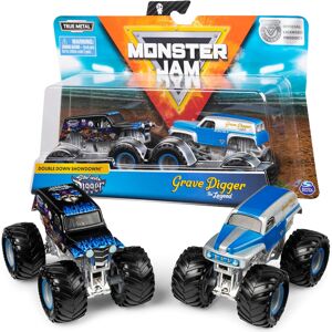 Monster Cable Jam Grave Digger vs Son-Uva Digger Monster Truck Duo Pack- True Metal 1: Monster Cable Jam Grave Digger vs Son-Uva Digger Monster Truck Duo Pack- True Metal 1: