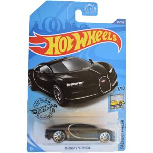 Hot Wheels Factory Fresh 7/10 '16 Bugatti Chiron 89/250 Black Hot Wheels Factory Fresh 7/10 '16 Bugatti Chiron 89/250 Black