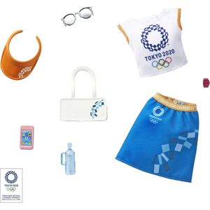 Barbie Storytelling Fashion Pack of Doll Clothes Inspired by The Olympic Games T Barbie Storytelling Fashion Pack of Doll Clothes Inspired by The Olympic Games T