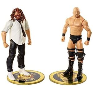 WWE MATTEL Stone Cold Steve Austin vs Mankind Championship Showdown 2 Pack 6 in WWE MATTEL Stone Cold Steve Austin vs Mankind Championship Showdown 2 Pack 6 in