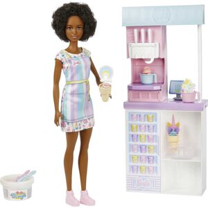 Mattel - Barbie I Can Be Anything Ice Cream Shop Playset - Kids’ Ice Cream Playset Mattel - Barbie I Can Be Anything Ice Cream Shop Playset - Kids’ Ice Cream Playset