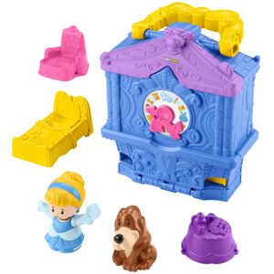 Fisher-Price Little People Toddler Toy Disney Princess Cinderella On-The-Go Play Fisher-Price Little People Toddler Toy Disney Princess Cinderella On-The-Go Play