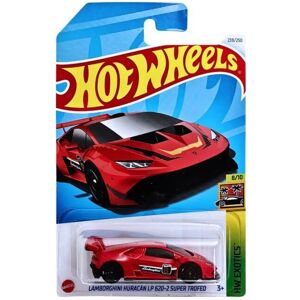Hot Wheels Lamborghini Huracan LP 620-2 Super Trofeo 1:64 Scale Red HW Exotic Hot Wheels Lamborghini Huracan LP 620-2 Super Trofeo 1:64 Scale Red HW Exotic