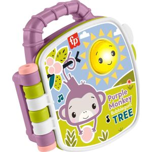 Fisher-Price Baby Toy Purple Monkey Musical Storybook with Lights & Sounds for I Fisher-Price Baby Toy Purple Monkey Musical Storybook with Lights & Sounds for I