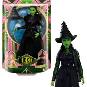 Mattel Universal Wicked Elphaba Fashion Doll & Accessories with Green Skin Brai Mattel Universal Wicked Elphaba Fashion Doll & Accessories with Green Skin Brai