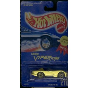 Hot Wheels Gold Ultra Hots Dodge Viper RT/10 #210 Yellow Hot Wheels Gold Ultra Hots Dodge Viper RT/10 #210 Yellow