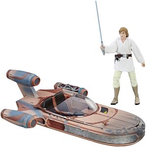 STAR WARS The Black Series Luke Skywalker Landspeeder & Figure STAR WARS The Black Series Luke Skywalker Landspeeder & Figure