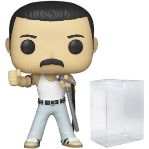 Funko POP Freddie Mercury Radio Gaga 1985 183 Rocks Queen Vinyl Figure (Includes Compa Funko POP Freddie Mercury Radio Gaga 1985 183 Rocks Queen Vinyl Figure (Includes Compa