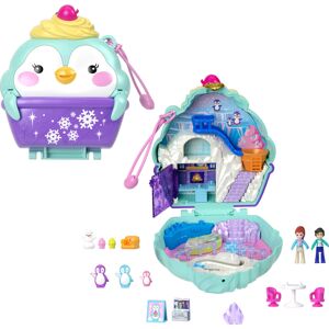 Polly Pocket Dolls & Playset Snow Sweet Penguin Compact with 13 Accessories Tr Polly Pocket Dolls & Playset Snow Sweet Penguin Compact with 13 Accessories Tr