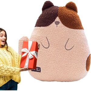 Unbranded Plush Cat Pillow, Adorable Doll, Soft Coffee Cat in Plush Fabric Stuffed Animal Unbranded Plush Cat Pillow, Adorable Doll, Soft Coffee Cat in Plush Fabric Stuffed Animal