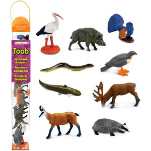Safari Ltd. Set of 9 European Animal Toy Figures TOOB Collection Non-Toxic a Safari Ltd. Set of 9 European Animal Toy Figures TOOB Collection Non-Toxic a