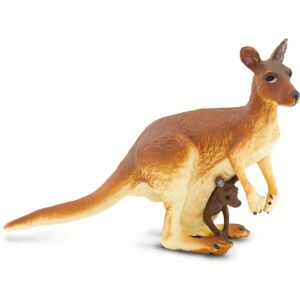 Safari Ltd. Kangaroo with Baby Figurine - Realistic 4"""" Hand-Painted Wildlife Safari Ltd. Kangaroo with Baby Figurine - Realistic 4"""" Hand-Painted Wildlife