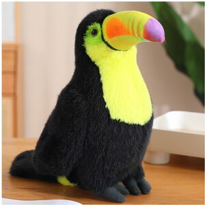 Unbranded (Yellow, 40cm) Colorful Beak Giant Plush Bird Toy Parrot Stuffed Animal Kids Dec Unbranded (Yellow, 40cm) Colorful Beak Giant Plush Bird Toy Parrot Stuffed Animal Kids Dec