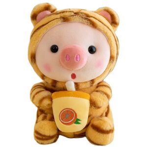 Unbranded (Tiger, 30cm) Cute 2535cm Pig Plush Toy Cosplay Unicorn Frog Tiger Bunny Soft Ra Unbranded (Tiger, 30cm) Cute 2535cm Pig Plush Toy Cosplay Unicorn Frog Tiger Bunny Soft Ra