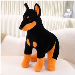 Unbranded (55cm) Sitting Dog Dobermann Plush Toy Animal Stuffed Doll Home Kids Gift Decora Unbranded (55cm) Sitting Dog Dobermann Plush Toy Animal Stuffed Doll Home Kids Gift Decora