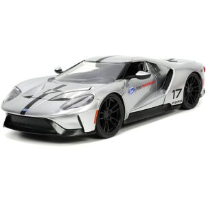 Jada Toys Big Time Muscle 1:24 2017 Ford GT Die-cast Car Toys for Kids and Adul Jada Toys Big Time Muscle 1:24 2017 Ford GT Die-cast Car Toys for Kids and Adul