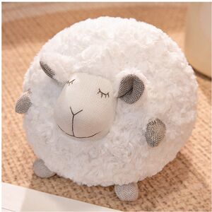 Unbranded (White Squint , 28cm) Round Ball Sheep Plush Toy Stuffed Animal Doll Bedroom Gif Unbranded (White Squint , 28cm) Round Ball Sheep Plush Toy Stuffed Animal Doll Bedroom Gif
