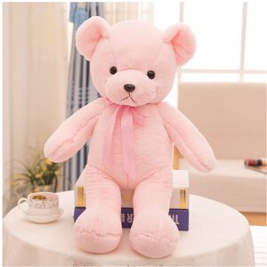 Unbranded (Pink) 35cm Teddy Bear With Colored Bow Tie Plush Toy Stuffed Animal Gifts Kids Unbranded (Pink) 35cm Teddy Bear With Colored Bow Tie Plush Toy Stuffed Animal Gifts Kids