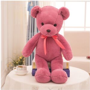 Unbranded (Rose Red) 35cm Teddy Bear With Colored Bow Tie Plush Toy Stuffed Animal Gifts K Unbranded (Rose Red) 35cm Teddy Bear With Colored Bow Tie Plush Toy Stuffed Animal Gifts K