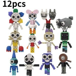 Unbranded (12pcs) Dandys Roblox World Building Blocks Action Figure Toy Peripheral Gifts G Unbranded (12pcs) Dandys Roblox World Building Blocks Action Figure Toy Peripheral Gifts G
