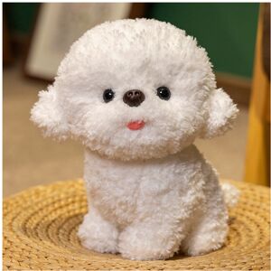 Unbranded (White, 30cm/11.81in) Bichon Realistic Frise Stuffed Dog Plush Toy Poodle Doll S Unbranded (White, 30cm/11.81in) Bichon Realistic Frise Stuffed Dog Plush Toy Poodle Doll S