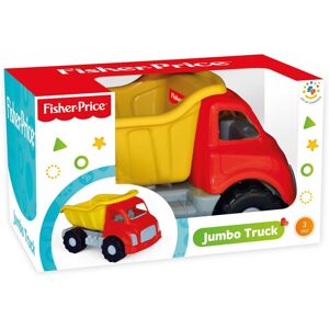 Fisher Price Jumbo Truck - Durable Plastic Toy with Trailer for Ages 2+ Fisher Price Jumbo Truck - Durable Plastic Toy with Trailer for Ages 2+