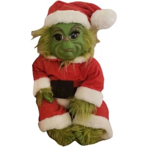 Unbranded (Christmas) Claus Grinch Santa Doll Christmas Stuffed Plush Toy Fans Xmas Gifts Unbranded (Christmas) Claus Grinch Santa Doll Christmas Stuffed Plush Toy Fans Xmas Gifts