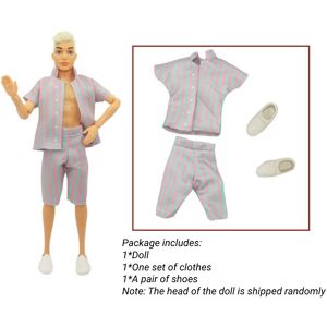 Unbranded (StyleD) Barbie Movie The Doll Ken Toy With Accessories Playset Gifts Kids Colle Unbranded (StyleD) Barbie Movie The Doll Ken Toy With Accessories Playset Gifts Kids Colle